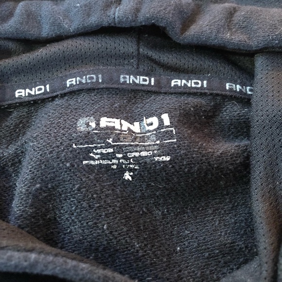 And1 Cut Off Hooded Tee - Picture 6 of 12